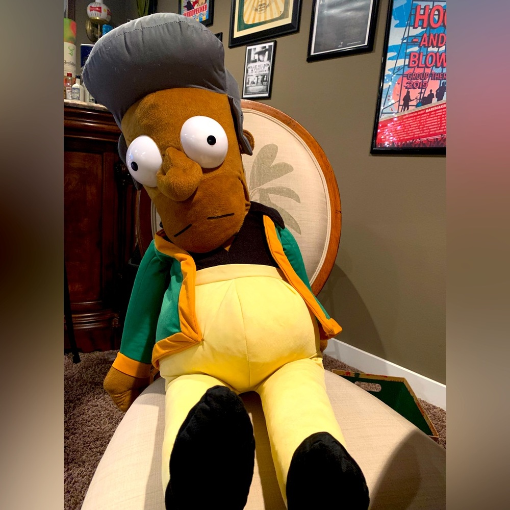Simpson Collectible Apu Plushie.